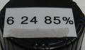 "Fiber 6 of the 24 hour portion of Alcohol Test 8 (non-heated) 85%"